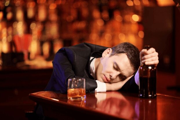 By increasing the dose of alcohol before sex, you will be lulled into sleep